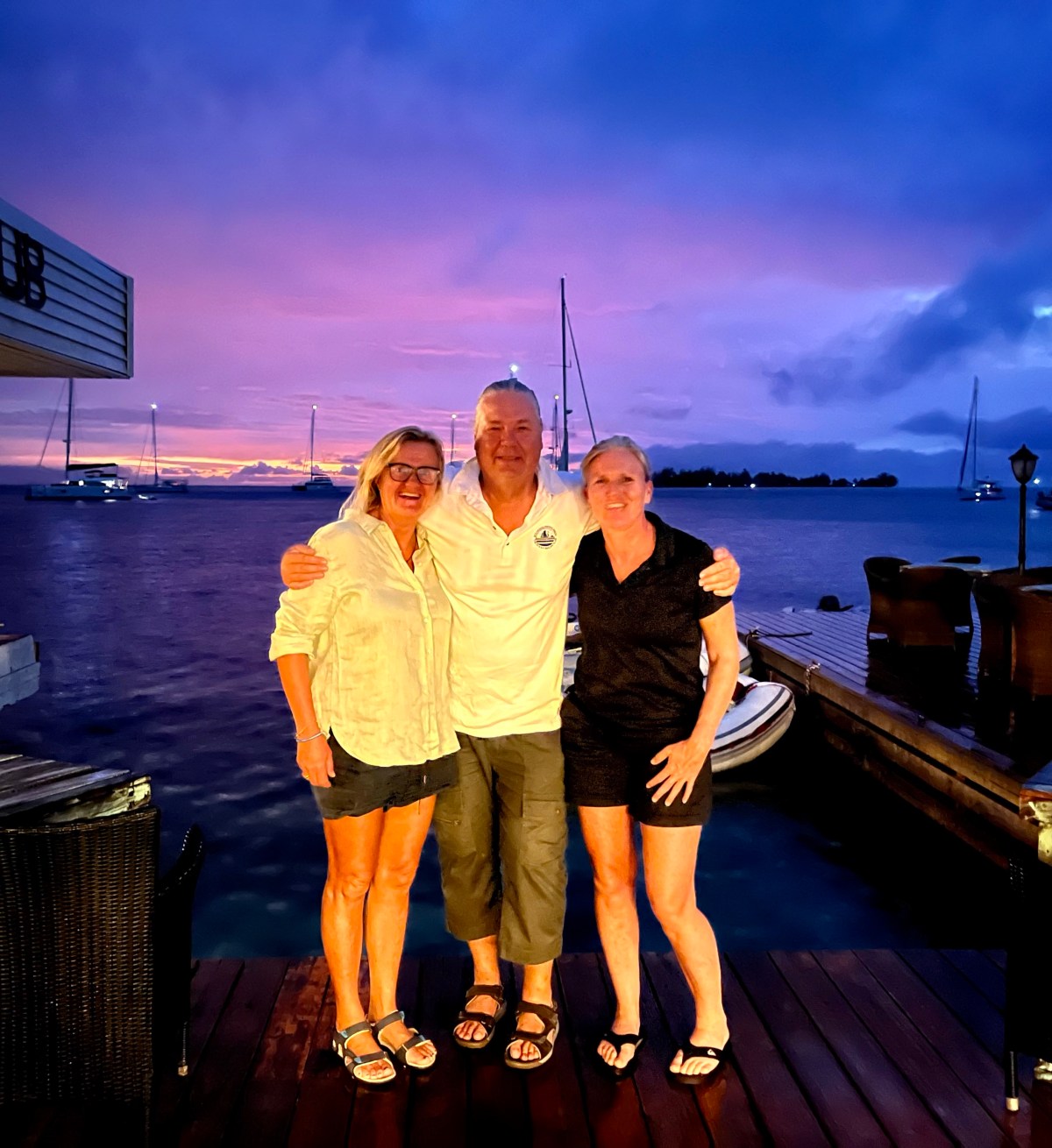 Tahaa to Bora Bora.&nbsp;8-12Maj